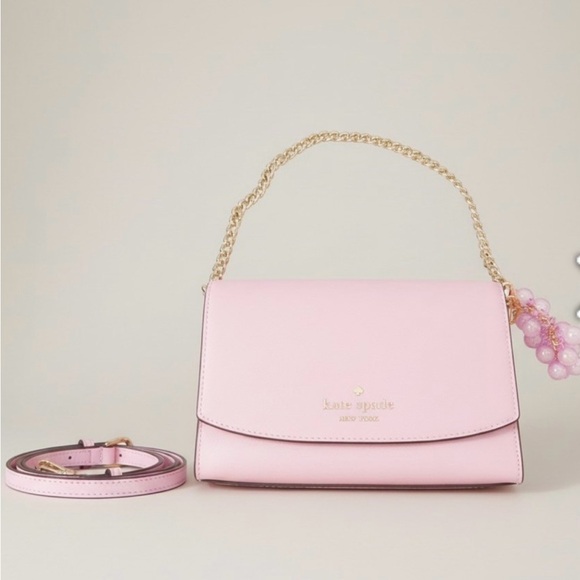 kate spade Handbags - kate spade Carson Light Pink Leather Crossbody with Gold Chain